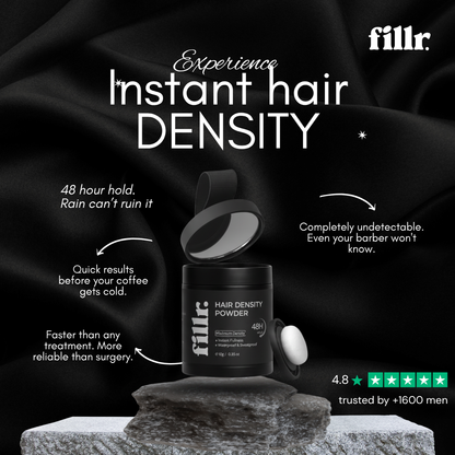 Fillr® - 48H Sweatproof Hair Density Powder