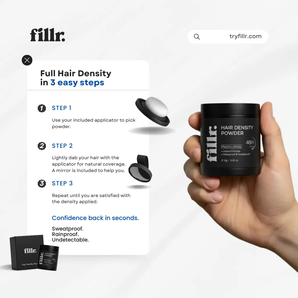 Fillr ® - Hair Density Powder