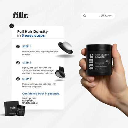 Fillr ® - Hair Density Powder