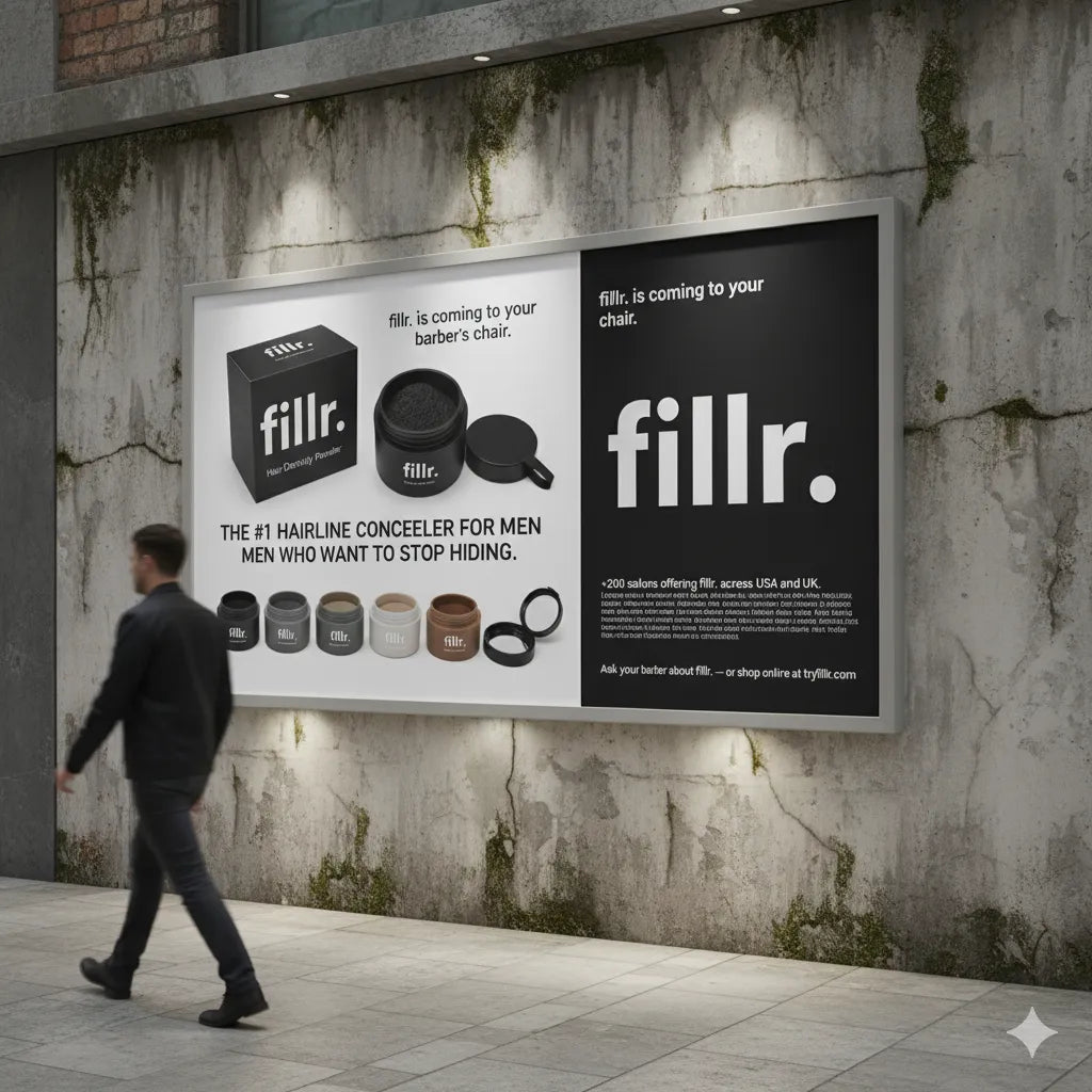 Fillr ® - Hair Density Powder